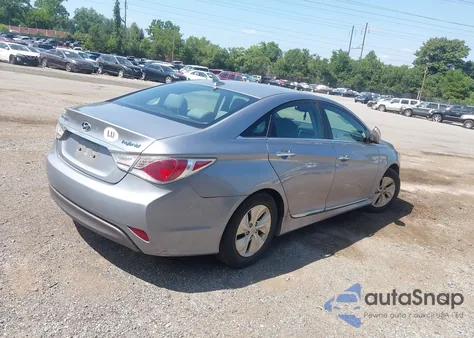 2014 Hyundai Sonata Hybrid from USA, damaged, VIN KMHEC4A42EA115444
